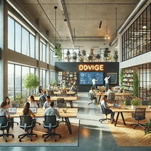 Webosaurus kontor på Åland - en modern och kreativ arbetsmiljö där vårt team utvecklar innovativa webbplatser